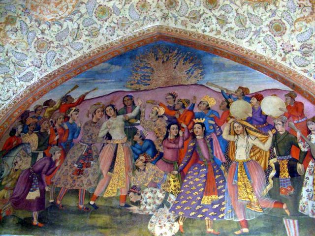 نار نوروز في الشرق !