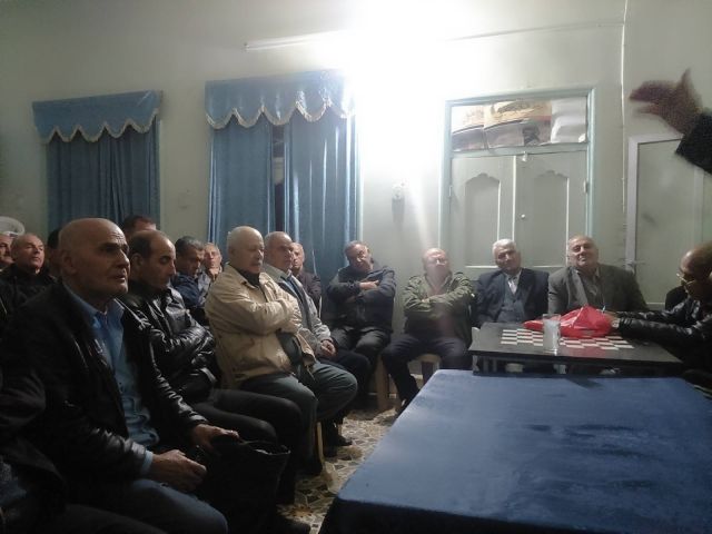 ندوة لحزب الإرادة الشعبية في السقيلبية