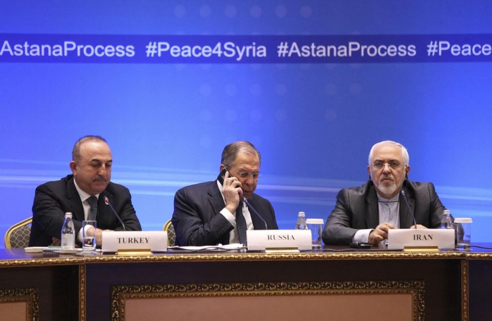 وزراء خارجية &quot;ثلاثي أستانا&quot;: نواصل الجهود لتسوية الأزمة السورية