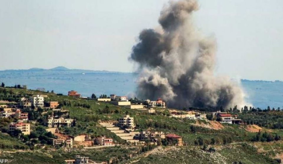 جيش الاحتلال يشن غارات جوية عنيفة على جنوب لبنان
