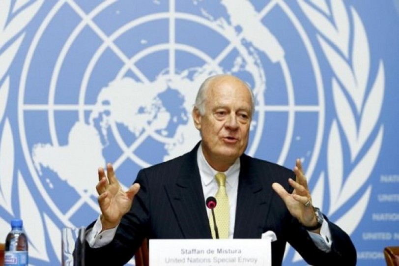 سورية دي ميستورا يقدم الاثنين المقبل تقريرا عن مهمته للأمم المتحدة