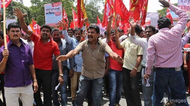 الحركة الاضرابية في العالم 2016