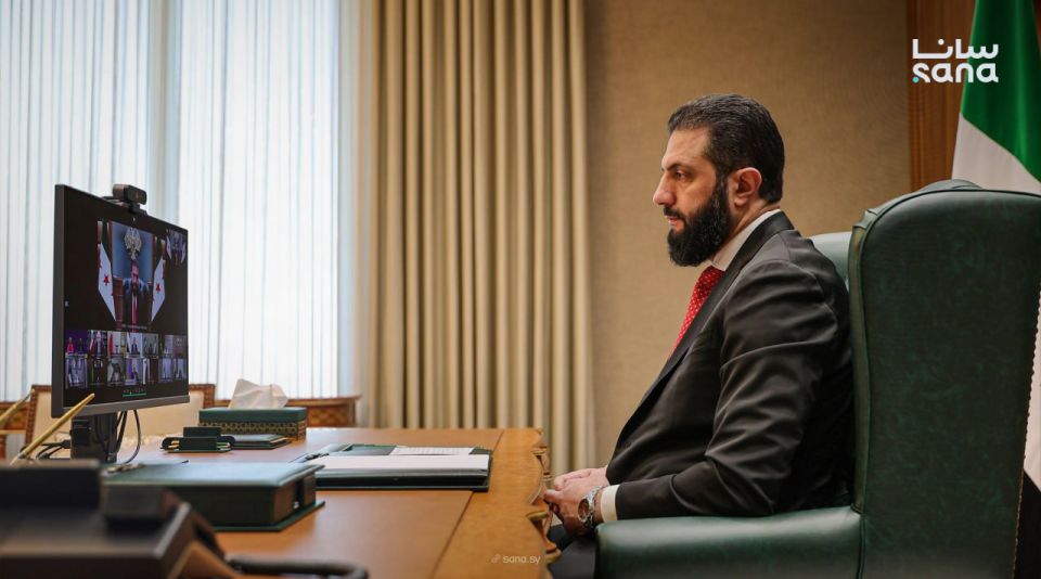 الشرع يقول إنه يقف مع عون &laquo;لنزع سلاح&raquo; حزب الله