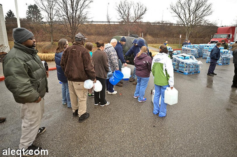 إعلان الطوارئ في 9 مقاطعات أمريكية للاشتباه بتسرب مواد كيماوية إلى شبكة المياه