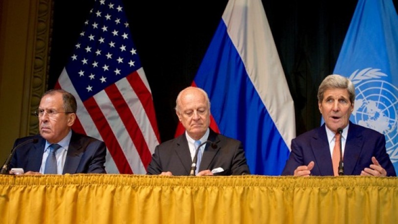 تفاهم روسي أمريكي لتثبيت وقف النار في سورية