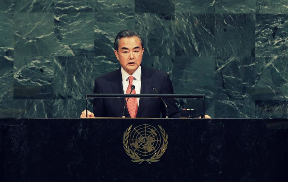 «سوف نجعل من مبادرة الحزام والطريق طريقاً للسلام والرخاء والانفتاح والابتكار، وسوف تكون مبادرة تربط بين الحضارات المختلفة»