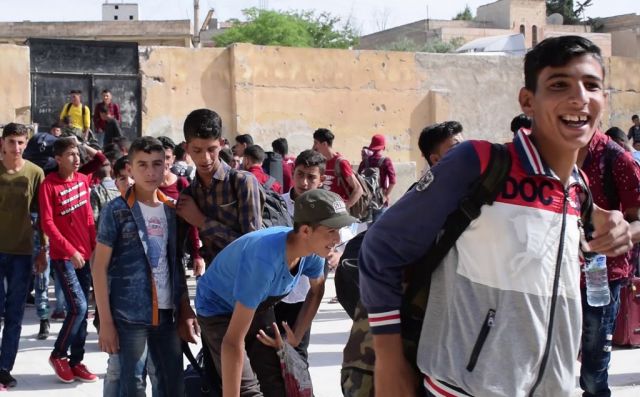 طلاب منبج والظروف الصعبة!