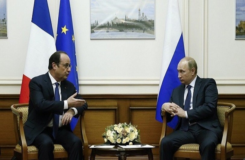 الكرملين: بوتين بحث مع هولاند أوكرانيا وإيران وسورية واليمن وليبيا