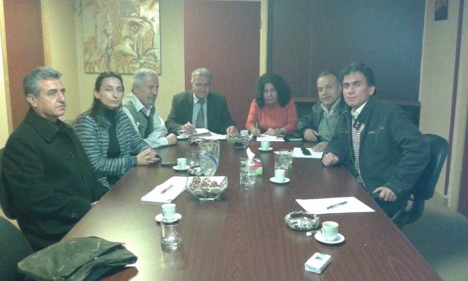 لقاء (الإرادة الشعبية)   وحزب (الديمقراطية للشعوب)