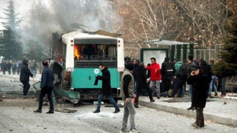 عشرات الضحايا بتفجير سيارة مفخخة في قيصري التركية