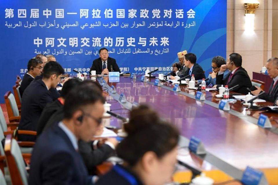 الأحزاب السياسية الصينية والعربية تعلن عن «تبادل حضاري جديد»