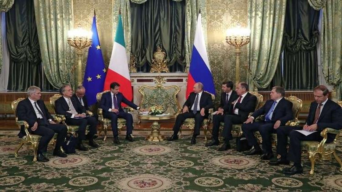 حزمة من الاتفاقات الروسية الإيطالية