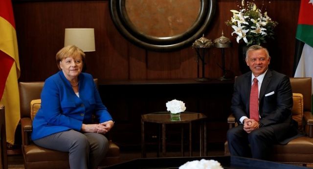 ميركل تمنح قرضا غير مشروط للحكومة الأردنية