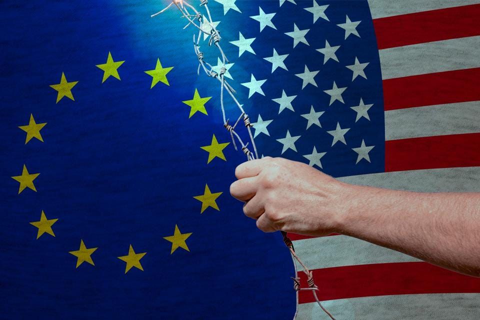 حرب تجارية أوروبية-أمريكية جديدة تلوح بالأفق