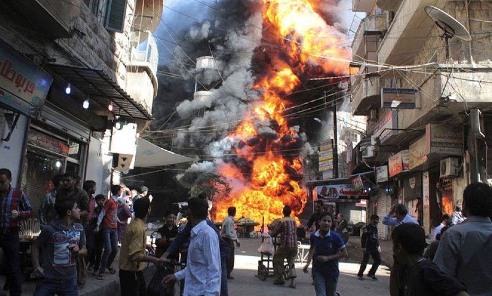 قصفٌ «عشوائي» يطال أحياء مدينة حمص..!