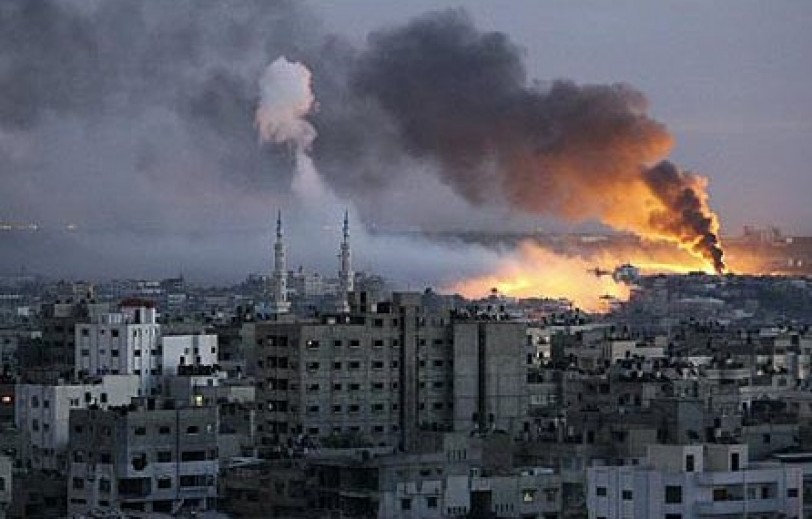 الاحتلال يرتكب المجازر ضد المدنيين والمقاومة ترد بالصواريخ