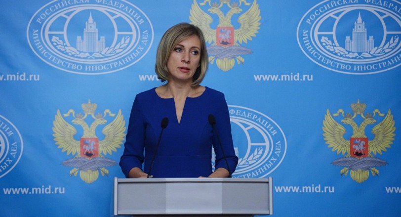 زاخاروفا: غداً سيلتقي وزراء خارجية روسيا وسورية وإيران في موسكو