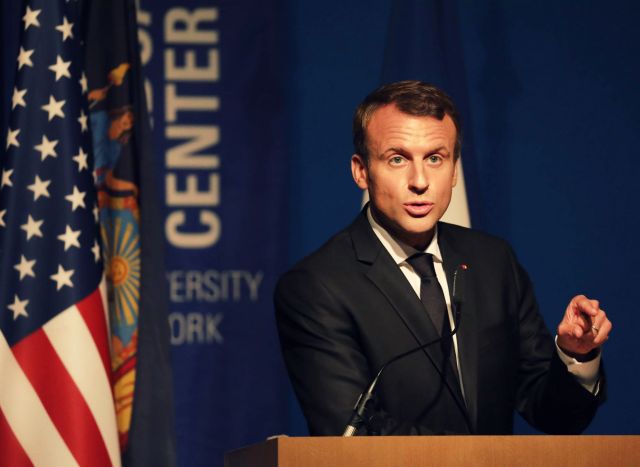 دعا الرئيس الفرنسي إلى تشكيل قوة تدخل عسكرية أوروبية مشتركة