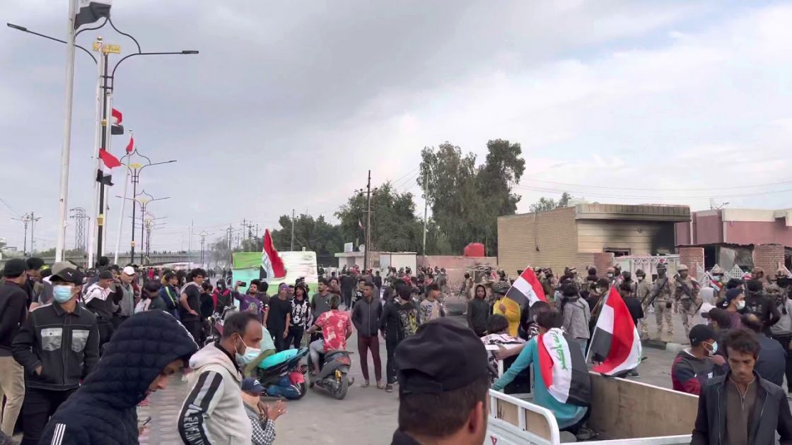 الناصرية: متظاهرون يعطون الحكومة مهلة زمنية لتنفيذ مطالبهم