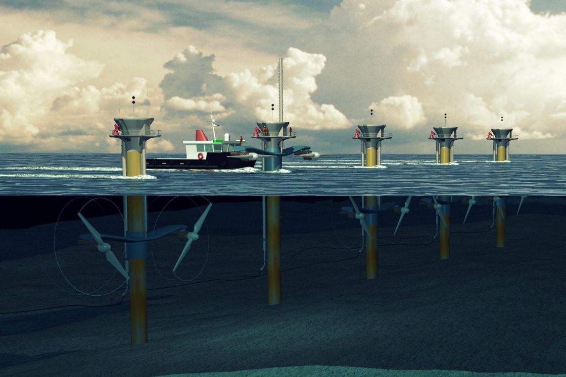 محطة رياح في المحيط قد تدعم العالم بالطاقة