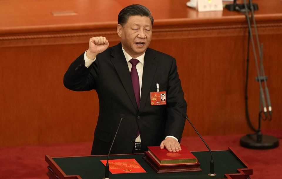 إعادة انتخاب شي جين بينغ رئيساً للصين لولاية ثالثة حتى 2028