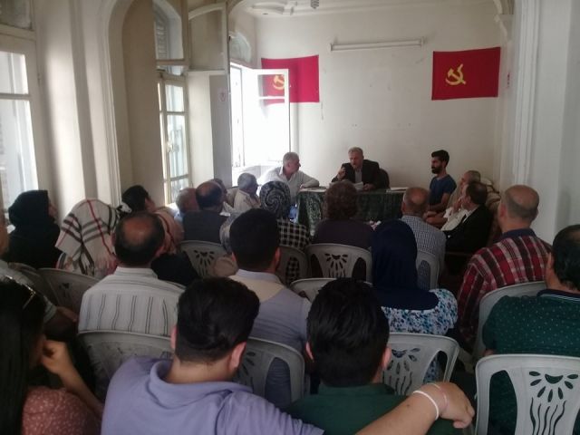 لجنة محافظة حلب.. ندوة حوارية بمناسبة عيد العمال