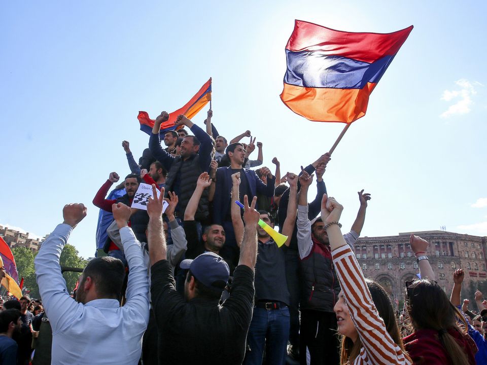 أرمينيا: &laquo;الثورة تحققت وعلاقتنا مع روسيا ستتطور&raquo;