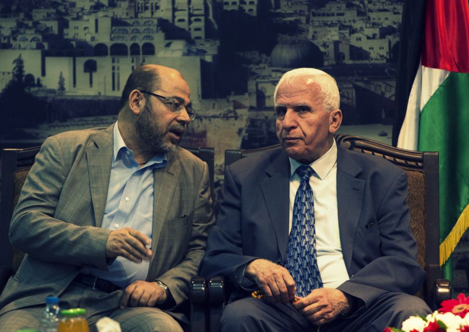 عزام الأحمد، وموسى أبو مرزوق