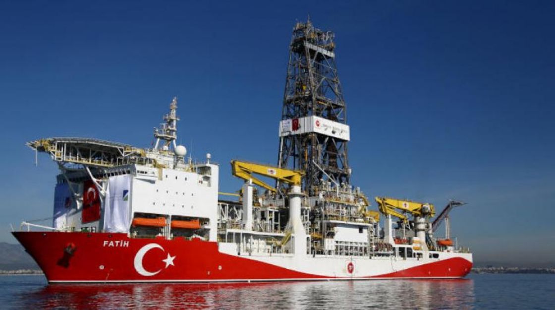 تركيا تبدأ بالتنقيب عن الغاز في المتوسط