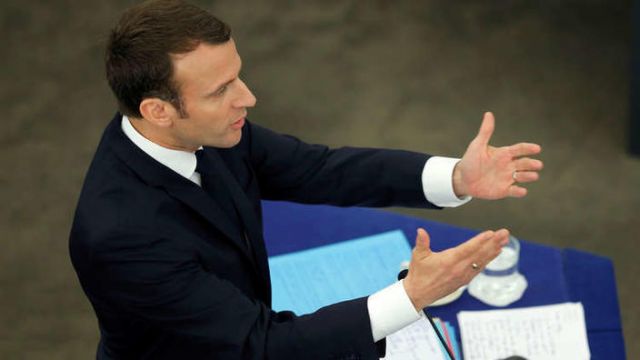 ماكرون لواشنطن: سياستكم تقود إلى حروب