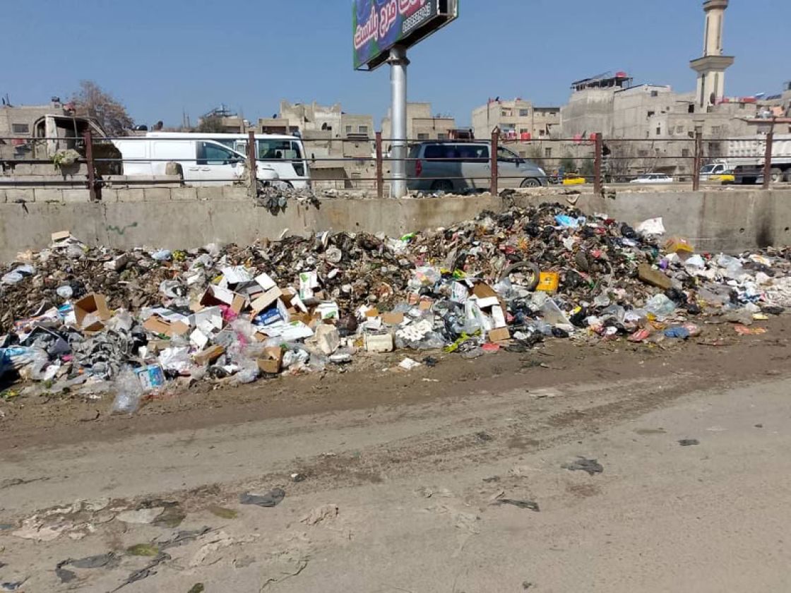 جرمانا... حلول لملف الازدحام وغض طرف عن ملف القمامة