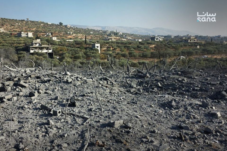 ريف إدلب: انفجار مستودع ذخيرة يودي بحياة 5 عاملين بوزارة الدفاع