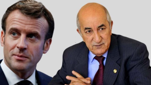 تبون يدعو ماكرون لزيارة الجزائر قريباً