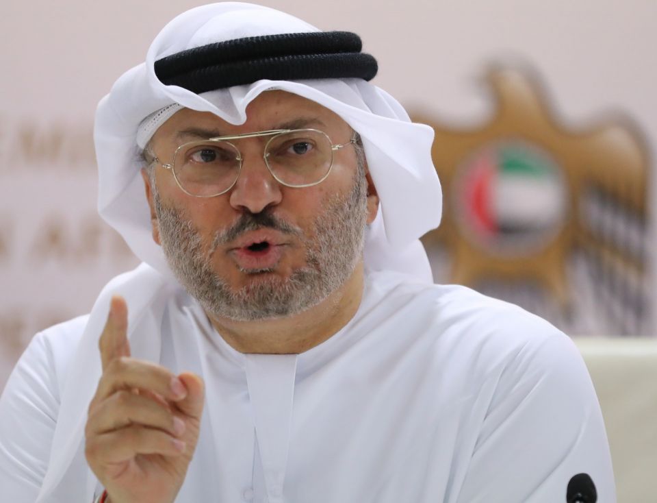 قرقاش: "إجماع عربي بلا تحفظ أيّ دولة" على تصنيف الحوثيين "تنظيماً إرهابياً"