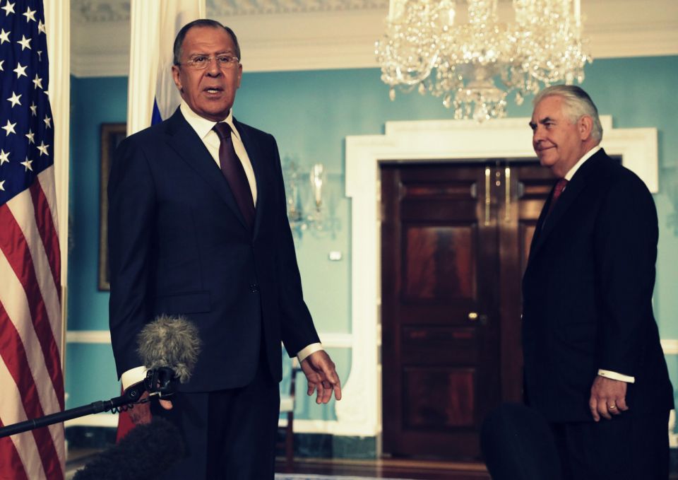 اللقاء هو الثاني خلال يومين مع نظيره الأمريكي ريكس تيلرسون