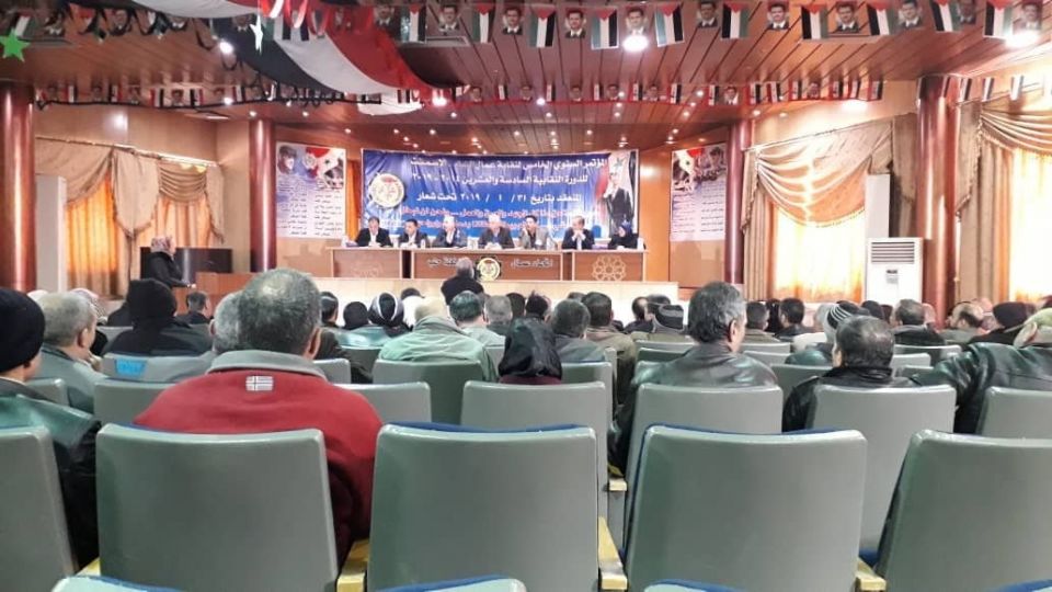 النقابات العمالية بحلب تواصل عقد مؤتمراتها