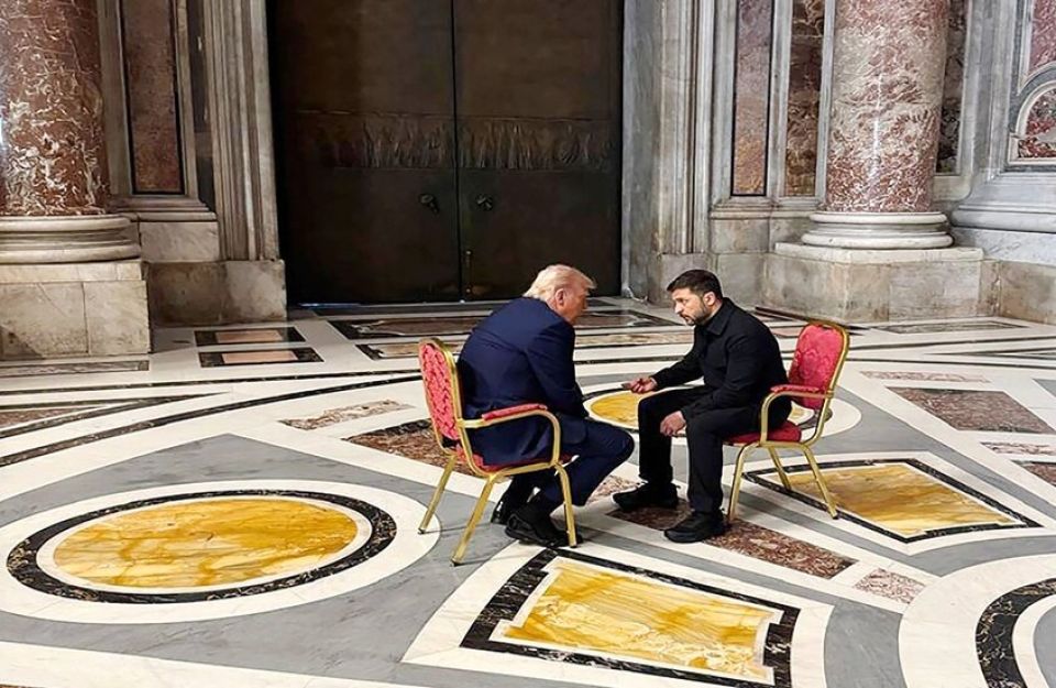 ترامب قبيل اجتماعه بزيلنسكي وقادة أوروبيين: على أوكرانيا التنازل عن بعض الأراضي لروسيا