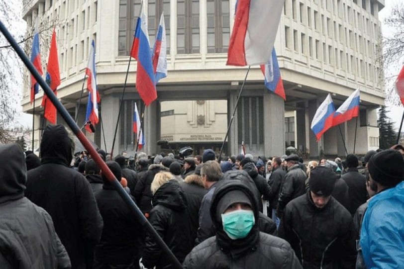 أنصار الفدرالية يسيطرون على مبان إدارية في شرق أوكرانيا