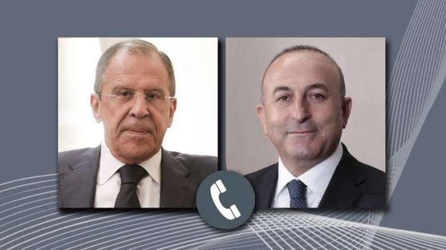 لافروف وأوغلو يتفقان على خطوات إضافية مشتركة لضمان إنجاح &laquo;سوتشي&raquo;