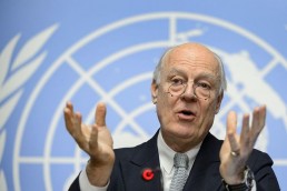 دي ميستورا: &laquo;لن نترك المحادثات تنهار&raquo;