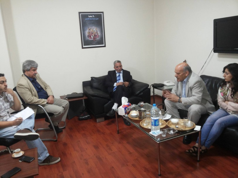 &laquo;الإرادة الشعبية&raquo; يزور &laquo;الشيوعي اللبناني&raquo; مهنئاً