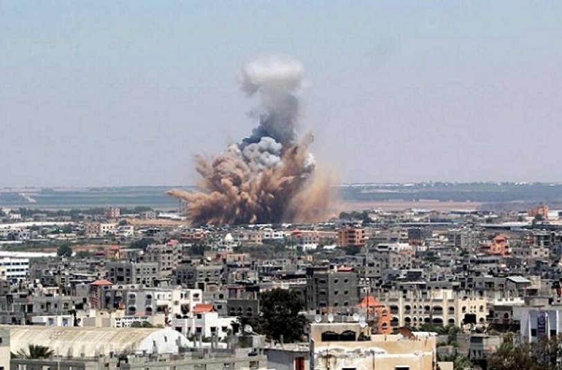 تجدد غارات الاحتلال الإسرائيلي على شرق غزة