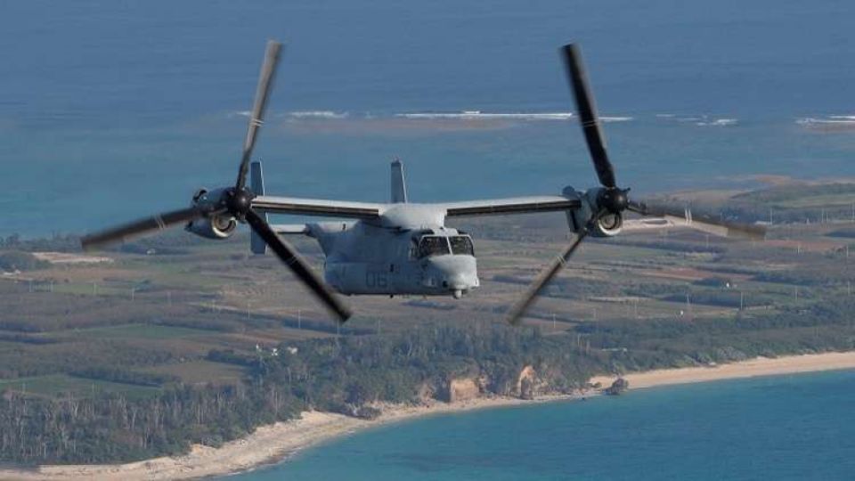 احتجاج على نشر طائرات "أوسبري" الأمريكية في طوكيو