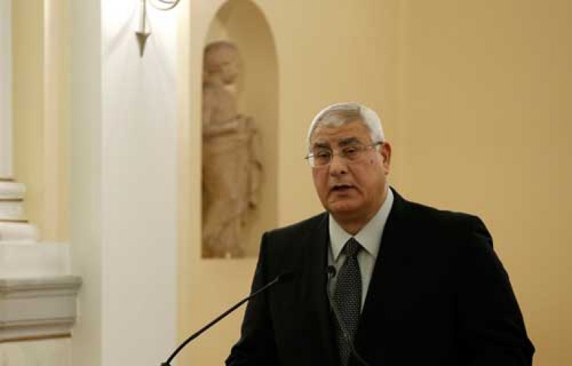 عدلي منصور: روسيا مستعدة للمساهمة في تحقيق طموحات المصريين