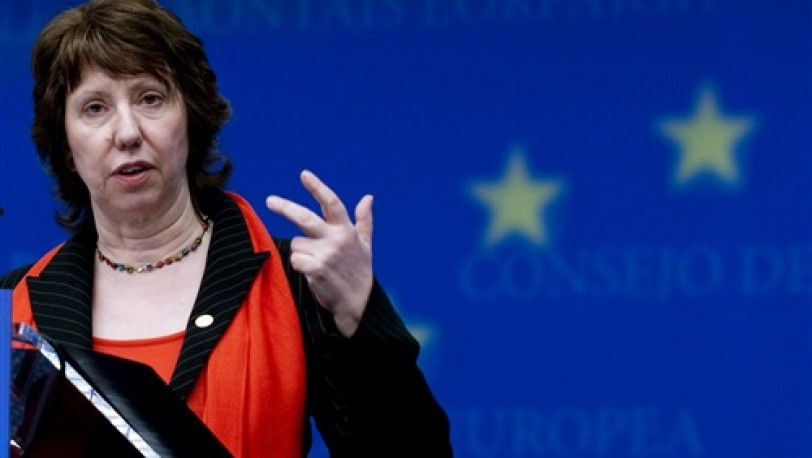 آشتون: الاتحاد الأوروبي يدعم الاقتراح الروسي بشأن الكيميائي بسورية