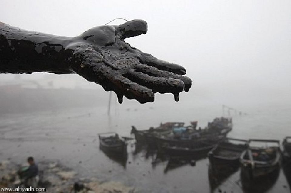 التلوث النفطي في كتاب