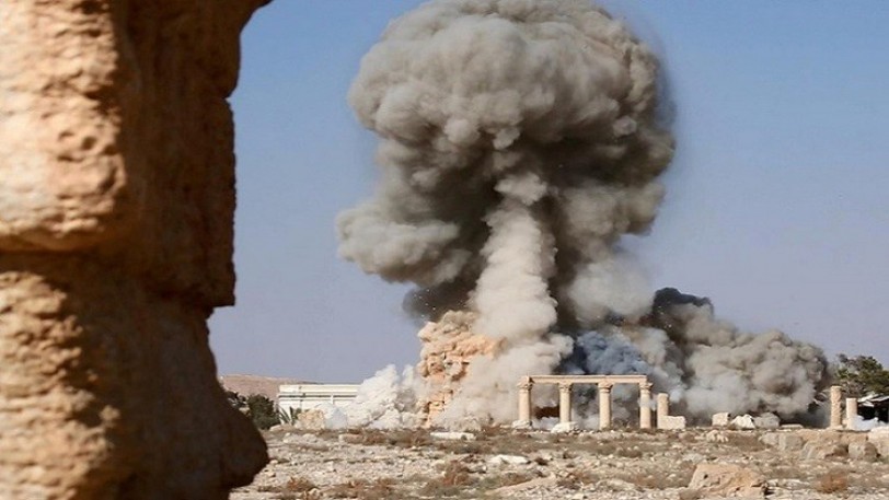 «داعش» يفجر مقابر أثرية شهيرة في تدمر بسورية