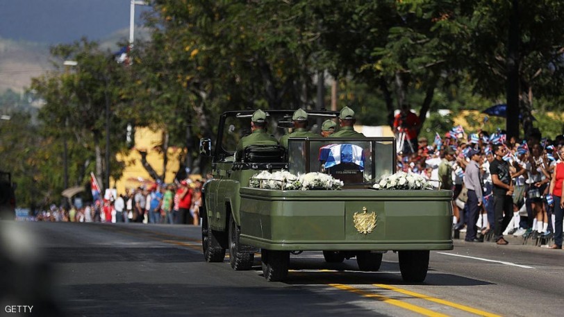 سيدفن الرماد اليوم بالقرب من رماد بطل الاستقلال الكوبي خوسيه مارتي