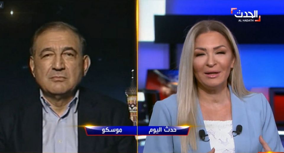 لقاء د.قدري جميل على قناة العربية الحدث 23/11/2017