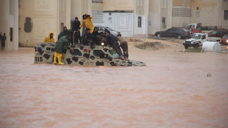 فيضانات ليبيا: أكثر من 5 آلاف قتيل و10 آلاف مفقود